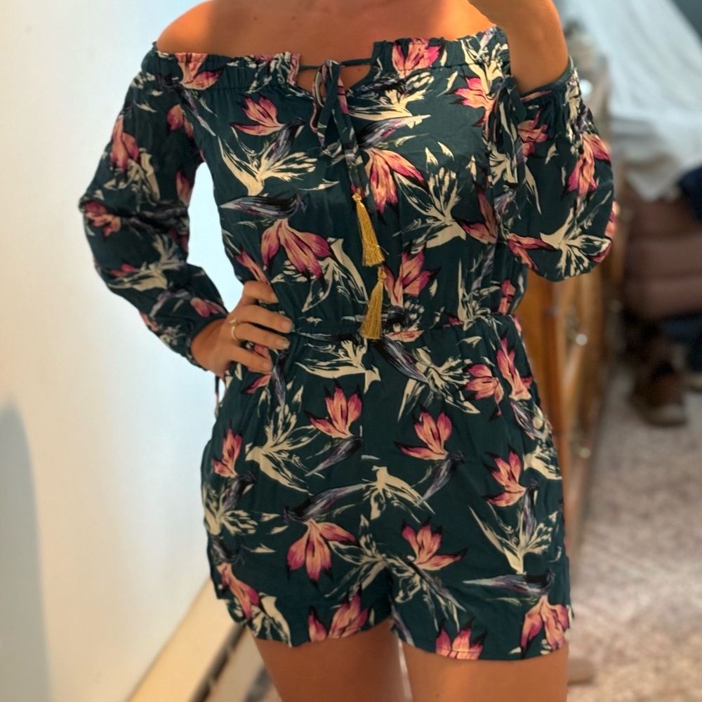 Xhilaration Off-Shoulder Romper